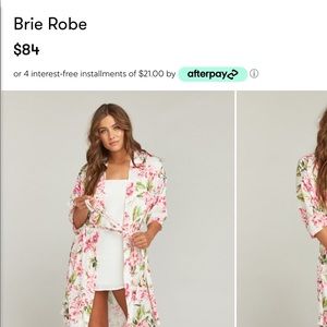 show me your mumu floral robe